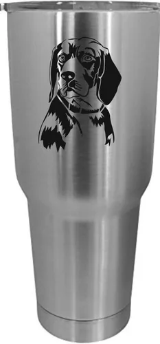 Vista 331 de Cairn Terrier - Vaso grabado con temática de perro, 30 onzas