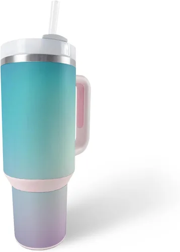 Vista 14 de MightySkins Skin - Vaso de vinilo compatible con Stanley The Quencher H2.0 FlowState de 40 onzas, Typhoon, protectora, duradera y única, fácil