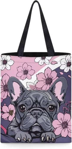 Vista 13 de UNICEU Bolso de viaje plegable de lona para mujer, estilo casual, para ir de compras al hombro