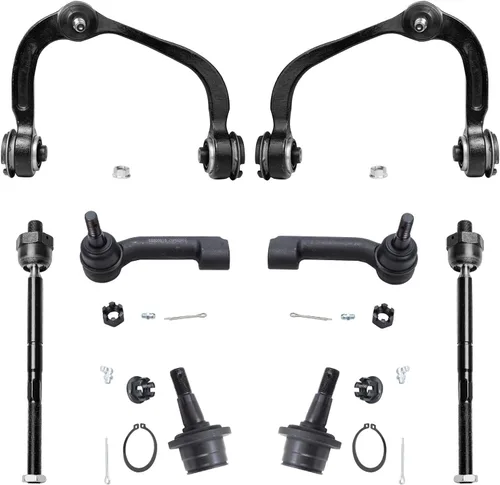 Vista 70 de Detroit Axle - Kit de suspensión frontal de 8 piezas para Chevy Silverado