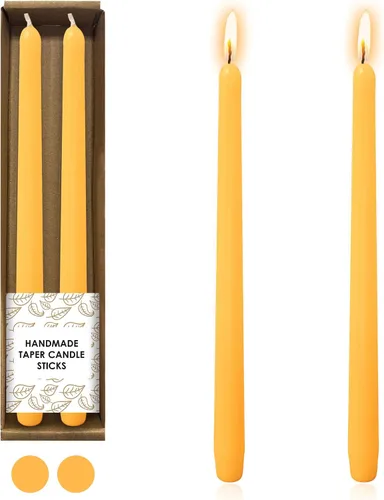 Vista 53 de Candelabros en espiral verde y velas cónicas verdes - Gedengni 7.5 pulgadas Velas cónicas cortas y encantadoras con diseño retorcido, velas sin