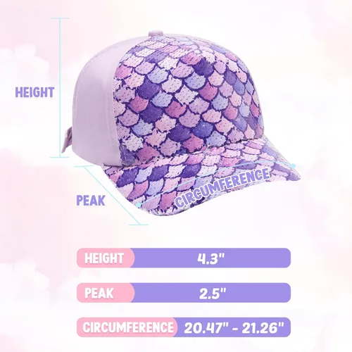 Vista 7 de Gorra de béisbol para niños de 4 a 8 años