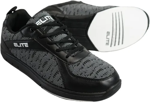 Vista 2 de ELITE Pinnacle - Zapatos de bolos para hombre, ligeros, suela deslizante universal, cómodos y que mejoran el rendimiento