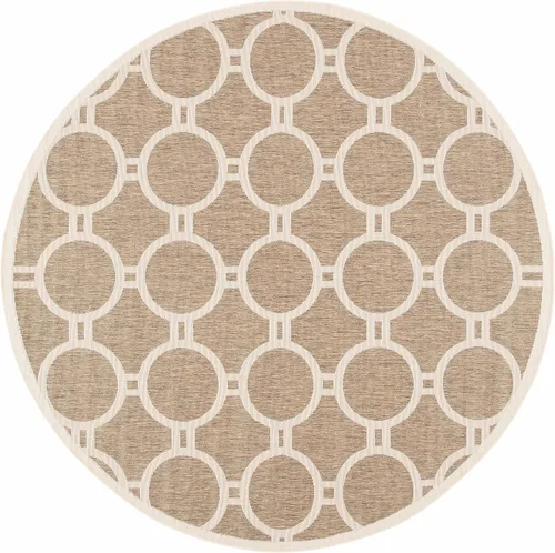 Vista 6 de SAFAVIEH Courtyard Collection CY6924 - Alfombra decorativa para interiores y exteriores, impermeable, fácil de limpiar, 2 pies 3 pulgadas x 6 pies 7