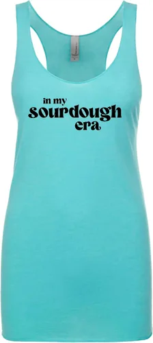 Vista 17 de Women's Graphic Racerback Tank Top, Gift for Her, Shirts with Sayings, Yoga Tee, 8