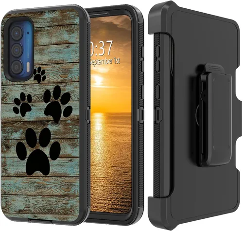 Vista 182 de Funda para Moto G Stylus 5G 2023 con funda de clip para cinturón y soporte, resistente de doble capa, resistente a prueba de golpes, para Motorola