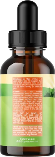 Vista 2 de Gotas de DHA Omega 3 para niños - Ácidos grasos Omega 3 6 9 para cerebro, sistema inmunológico y visión - DHA nutricional para niños para un sistema