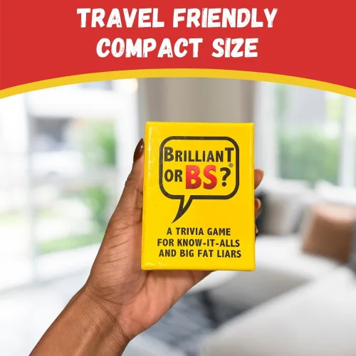 Vista 3 de Brilliant or BS? Un juego de trivia para conocerlo todos y grandes mentirosos gordos Divertido juego de trivia para amigos y familiares 4-6