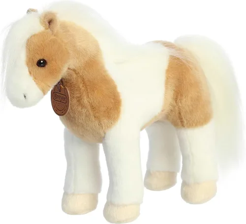 Vista 6 de Aurora® Exquisito peluche Breyer® Chincoteague Pony - Detalles realistas - Juego imaginativo - Marrón 11 pulgadas