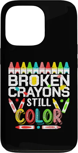 Vista 10 de Broken Crayons Still Color Mental Health Awareness Men Women Case for iPhone 17