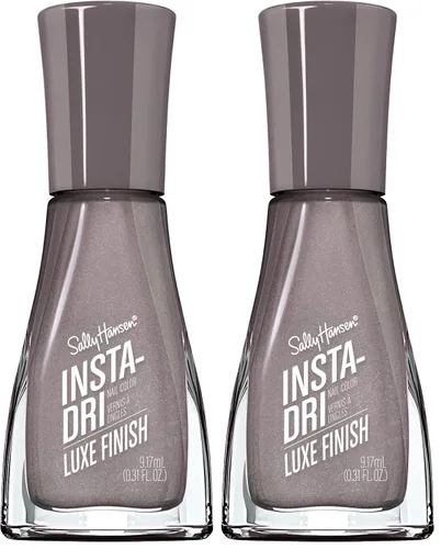 Vista 39 de Sally Hansen Insta-Dri Esmalte de uñas Secado rápido, larga duración, brillo sin rayas Transparente, Brillo 104 centelleo, centelleo