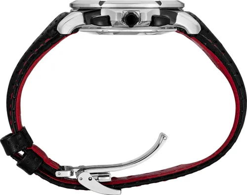 Vista 2 de SEIKO Coutura Reloj de Cuero Cronógrafo Rojo SSB435, Rojo