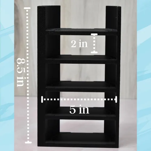 Vista 5 de Organizador de tapa compatible con tapas de tazas Stanley Organizador de 5 tapas para armarios o encimera de cocina Incluye almacenamiento