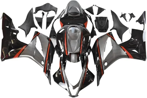 Vista 34 de Nuevo carenado blanco perla apto para Honda 2007 2008 CBR600RR inyección ABS plásticos nuevo carrocería 07 08 d. Perla blanca
