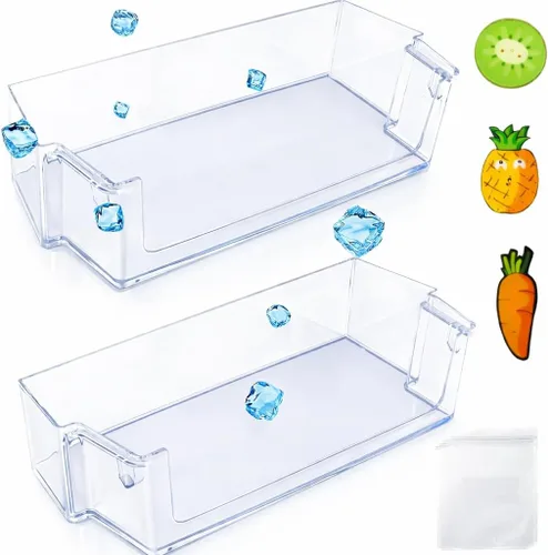 Vista 8 de Wadoy W11239961 - Contenedor de repuesto para puerta de refrigerador Whirlpool lado a lado, compatible con WRS325SDHZ WRS325SDHZ00 WRS325SDHZ05