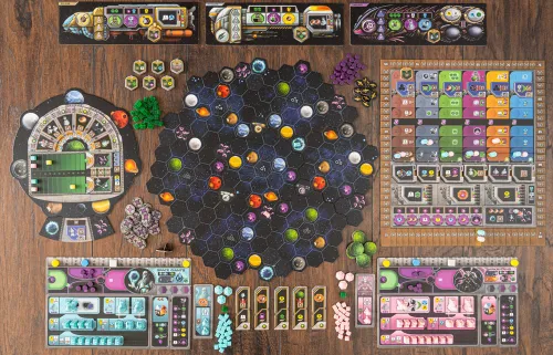 Vista 4 de Capstone Games Gaia Project The Lost Fleet - Juego de mesa de estrategia de expansión