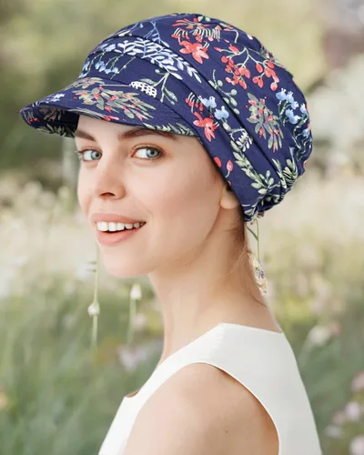 Vista 6 de Alnorm Gorra de béisbol de gran tamaño de viscosa transpirable súper suave para mujer