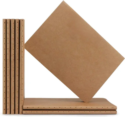 Vista 12 de EUSOAR Cuaderno en blanco, paquete de 24 cuadernos A6 de 3.9 x 5.5 pulgadas, 60 páginas sin forro, diario de viaje, juego de bloc de notas a granel