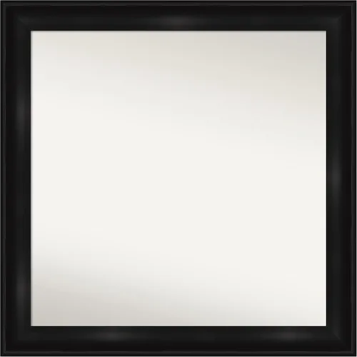 Vista 379 de Amanti Art Espejo personalizado, gran espejo de baño estrecho, espejo de pared o espejo de tocador de baño sobre el fregadero (24 x 24 pulgadas)