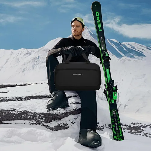 Vista 3 de HEAD Bolsa de viaje impermeable de 40L para hombres, bolsas deportivas grandes para gimnasio, fitness, fin de semana durante la noche, bolsa