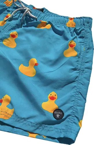 Vista 3 de Molokai - Trajes de baño para hombre, de secado rápido y cintura elástica con cordón.