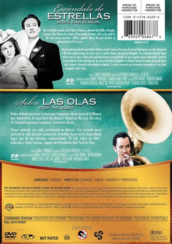Vista 2 de Coleccion Pedro Infante Escandalo de EstrellasSobre las Olas DBFE