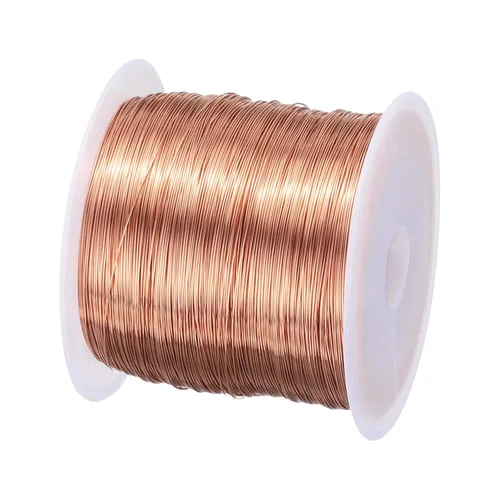 Vista 65 de MECCANIXITY - Alambre magnético de calibre 46 AWG - 0.04mm Hilo de cobre esmaltado - Bobina de alambre magnético de 14669 pies (4471m) - 50g Grado F