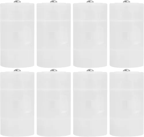 Vista 10 de 6 piezas de convertidor de batería de 3 pilas AA a D en paralelo, adaptador, soporte, convertidor de 3 AA a 1 D, conmutador de conversión, caja