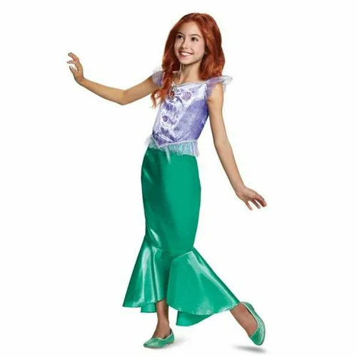 Vista 2 de Disfraz para Niños Disney Princess Ariel Morado