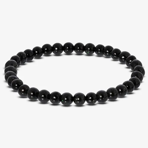 Vista 558 de Gem Avenue Handmade Round Bead Stretch Bracelet Unisex Natural Stone Beaded Jewelry for Men & Women, Elastic Wristband for Daily Wear