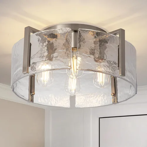 Vista 15 de Lámpara de techo negra de montaje empotrado, lámpara de entrada moderna de 3 luces, montaje de techo, accesorios de iluminación de cocina, lámparas
