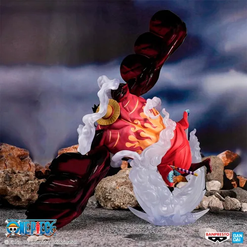 Vista 5 de BANPRESTO - Una Pieza - DXF - Luffy Especial - Estatua Taro