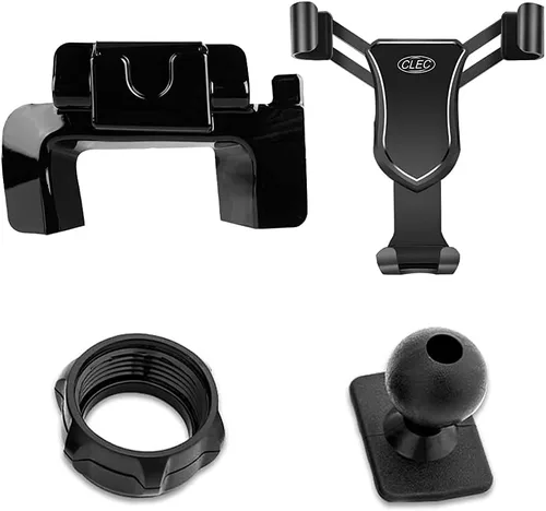Vista 8 de Soporte de teléfono de automóvil para Volvo XC60 2018-2023, pantalla vertical de gravedad, soporte de teléfono celular para ventilación de aire