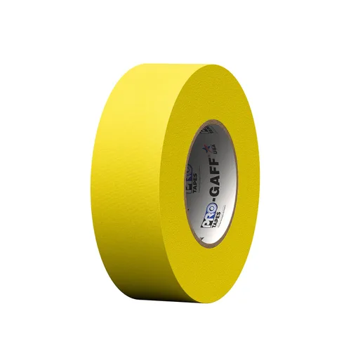 Vista 5 de ProTapes Pro Gaff - Cinta adhesiva plástica mate con adhesivo de goma, 11 mil de grosor, 55 yardas de longitud