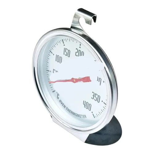 Vista 4 de 10pcs 0-400 Celsius Stainless Steel Oven Thermometer Mini Dial Stand Up Temperature Gauge Gage Food Meat Kitchen Tools Oven Cooker(Gold)