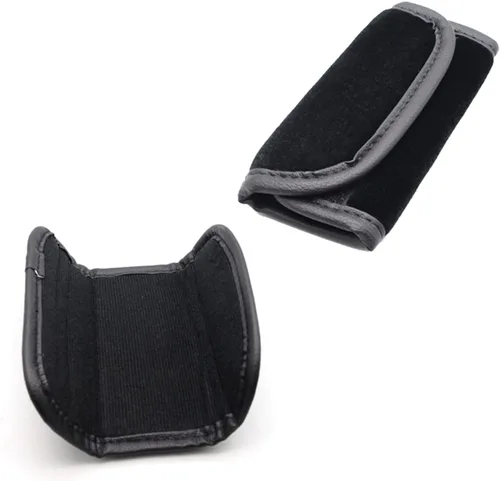 Vista 4 de Paquete de 2 fundas brillantes para manija de puerta de seguridad para automóviles, con cristales brillantes, almohadillas protectoras para manija