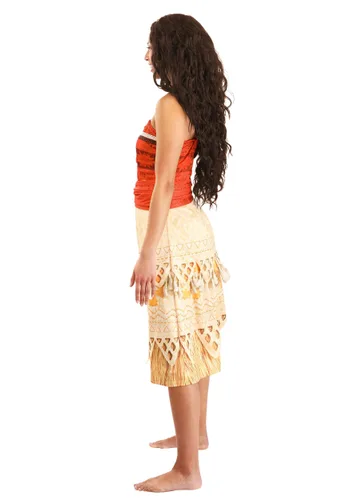 Vista 3 de Disfraz Deluxe Disney Moana para Mujer Multicolor