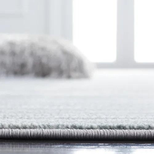 Vista 5 de SAFAVIEH Herat Collection - Alfombra de pasillo, 2 x 8 pies, marfil y gris oscuro, no desprende pelusa y de fácil cuidado, ideal para zonas de alto