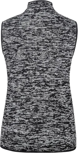 Vista 3 de con cierre para mujer chaleco con bolsillos de cierre ATHLETIC sudadera de forro polar chaleco sin mangas suéter chamarra