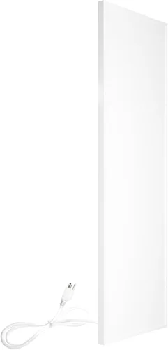 Vista 11 de Calentador infrarrojo montado en la pared de 12 x 35 pulgadas, calentadores eléctricos de ahorro de energía para uso en interiores de hasta 42 pies