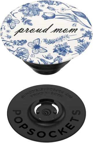 Vista 4 de PopSockets - Agarre para teléfono con soporte expandible, agarre adhesivo, mamá orgullosa