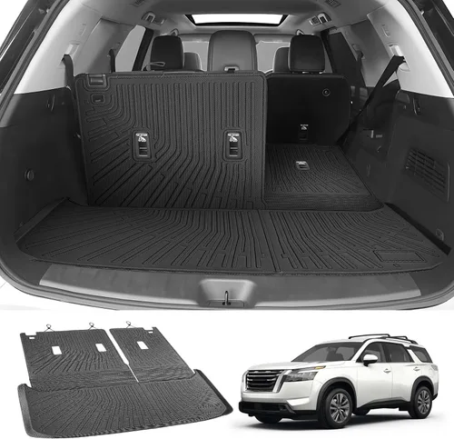 Vista 24 de Forro de carga para Jeep Compass/Patriot 2007-2016 y 2007-2012 Dodge Caliber, alfombras de carga para todo clima para accesorios de Compass