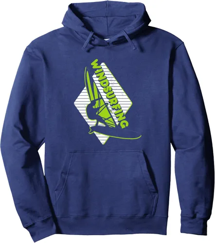 Vista 6 de Windsurf Deportes acuáticos Windsurf Sudadera con capucha Sailboard Windsurfer, Negro