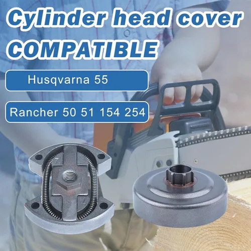 Vista 2 de . Kit de piñón de llanta de tambor de embrague de 325"-7 para Husqvarna 50 50 Special 51 51 EPA 55 55 EPA 55 EPA 55 Rancher motosierra piezas