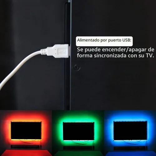 Vista 7 de Retroiluminación USB para televisores, U2M4AC112W-55IN, 4.00watts, 5.00 volts