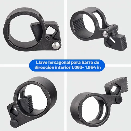 Vista 8 de Toolwiz Llave interna del hex. de Rod de acoplamiento el 1/2" herramientas