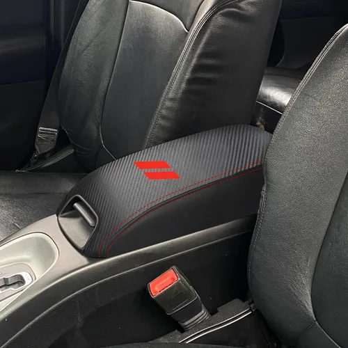 Vista 8 de Funda para reposabrazos de consola central de automóvil para Dodge Journey 2011 2012 2013 2014 2015 2016 2017 2018 2019 2020 cuero antiarañazos