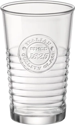 Vista 4 de Bormioli Rocco Officina 1825 - Vaso de agua, 11 onzas, juego de 6, 10.25 onzas, transparente