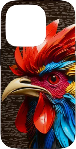 Vista 17 de Funda para teléfono iPhone XR Gallo Gallo de granja Animal Art Rooster