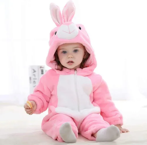 Vista 2 de Disfraces de animales para bebé unisex mameluco para Halloween